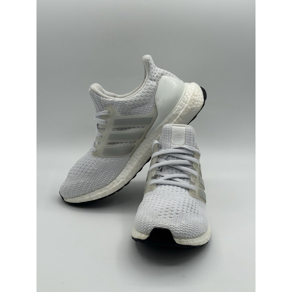 Adidas UltraBoost 4.0 DNA 'White Silver Metallic' Sneakers | Men's Sz 7 - Picture 7 of 11